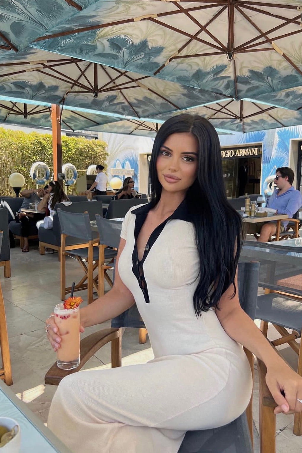 Arena Contrast Dress